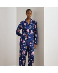 Ralph Lauren - Floral Cotton-Blend-Lawn Sleep Set - Lyst