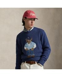 Ralph Lauren - Polo Bear Linen-Cotton Sweater - Lyst