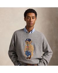 Polo Ralph Lauren - Relaxed Fit Polo Bear Jumper - Lyst
