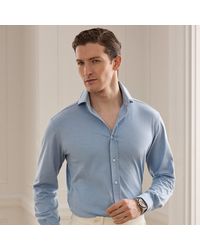 Ralph Lauren - Knit Piqué Shirt - Lyst