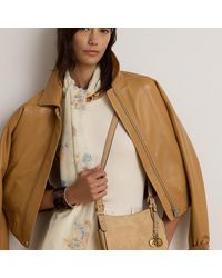 Ralph Lauren - Medium Marcy Suede Crossbody Bag - Lyst