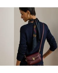 Ralph Lauren - Blaike Kleine Leren Crossbodytas - Lyst