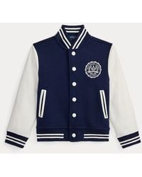 Polo Ralph Lauren - Ralph Lauren Boy's Us Open Crest Double-Knit Jacket - Lyst