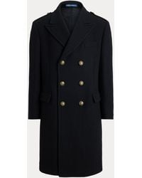 Polo Ralph Lauren - Melton Wool-Blend Topcoat - Lyst