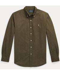 Polo Ralph Lauren - Custom Fit Garment-Dyed Oxford Shirt - Lyst