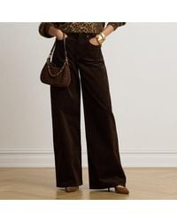 Ralph Lauren - Corduroy High-Rise Super Wide-Leg Pant - Lyst