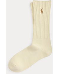 Polo Ralph Lauren - Crew-Socken Mit Charakteristischem Pony - Lyst