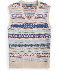 polo ralph lauren men's fair isle jumpsuit