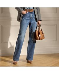 Ralph Lauren - Jean Novah Taille Haute À Jambe Large - Lyst