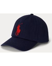Polo Ralph Lauren - Ralph Lauren Big Pony Cotton Twill Ball Cap - Lyst
