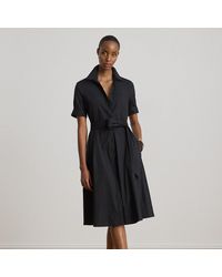 Ralph Lauren - Cotton-blend Shirtdress - Lyst