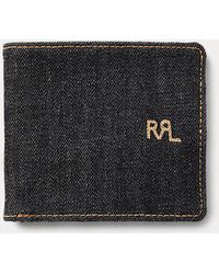 RRL - Ralph Lauren - Porte-billets en denim indigo - Lyst
