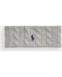 Polo Ralph Lauren - Cable-Knit Wool-Cashmere Headband - Lyst