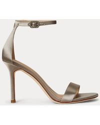 Ralph Lauren - Sandale Allie Mit Verzierter Schnalle - Lyst