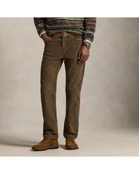 Polo Ralph Lauren - Straight Fit Corduroy Trouser - Lyst