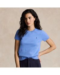 Polo Ralph Lauren - Cotton-blend Short-sleeve Jumper - Lyst
