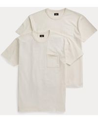 RRL - Garment-Dyed Pocket T-Shirt Two-Pack - Lyst