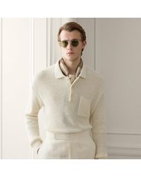 Ralph Lauren - Relaxed Fit Silk-Linen Jumper - Lyst
