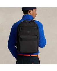 Ralph Lauren - Leather-trim Travel Backpack - Lyst
