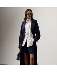 Ralph Lauren - Minetta Wool Gabardine Short - Lyst