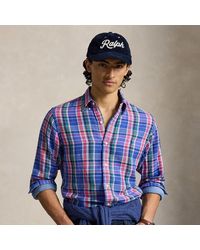 Polo Ralph Lauren - Custom Fit Plaid Double-Faced Shirt - Lyst