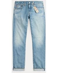 RRL - Lawton Hoge Slim Selvedge Jeans - Lyst