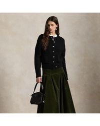 Polo Ralph Lauren - Gonna in velluto a coste con pieghe - Lyst