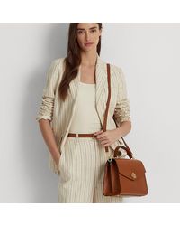Ralph Lauren - Sacoche Farrah Moyenne En Cuir - Lyst