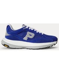 Polo Ralph Lauren - Modern Trainer 200 Suede-Paneled Trainer - Lyst