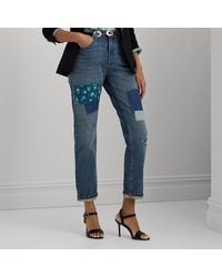 Ralph Lauren - Jeans Tobilleros Boyfriend Tapered Fit - Lyst