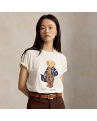 Polo Ralph Lauren - Polo Bear Cotton Jersey T-Shirt - Lyst