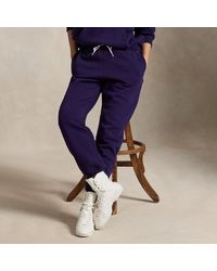 Ralph Lauren - Fleece Drawstring Sweatpant - Lyst