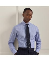 Ralph Lauren - Twillhemd Mit Glencheck-Muster - Lyst