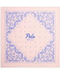 Polo Ralph Lauren - Logo Paisley Cotton Bandanna - Lyst