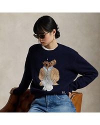 Ralph Lauren - Polo Bear Wool-Cashmere-Blend Jumper - Lyst