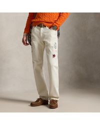 Polo Ralph Lauren - Hampton Straight Graphic Jean - Lyst