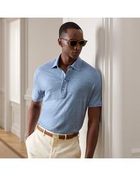 Ralph Lauren - Linen Jersey Polo Shirt - Lyst