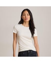 Ralph Lauren - Cotton-blend T-shirt In White - Size Xl - Lyst