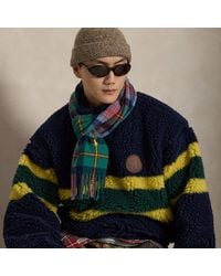 Polo Ralph Lauren - Striped Pile Fleece Pullover - Lyst