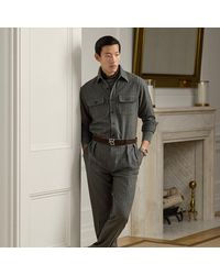 Ralph Lauren - Gregory Hand-Tailored Striped Trouser - Lyst