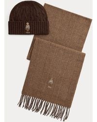 Ralph Lauren - Polo Bear Wool Beanie & Scarf Gift Set - Lyst