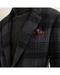 Ralph Lauren - Pine-Print Silk Pocket Square - Lyst
