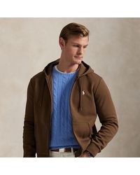 Polo Ralph Lauren - Double-Knit Full-Zip Hoodie - Lyst
