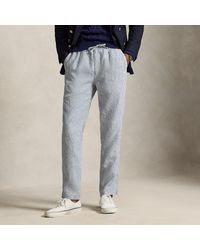 Polo Ralph Lauren - Lateef Slim Tapered Fit Linen Trouser - Lyst
