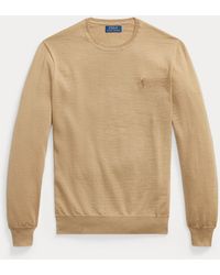 Polo Ralph Lauren - Washable Wool Crewneck Jumper - Lyst