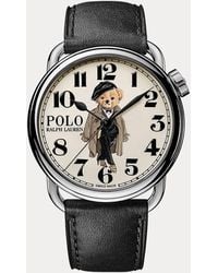 Polo Ralph Lauren - 38 Mm Ricky Trench Coat Polo Bear Watch - Lyst