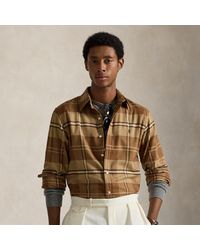 Polo Ralph Lauren - Chemise Écossaise Custom Fit En Sergé - Lyst