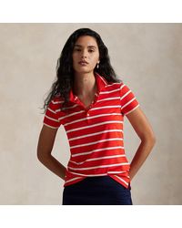 Ralph Lauren - Ralph Lauren Tailored Fit Stretch Jersey Polo Shirt - Lyst