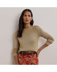 Ralph Lauren - Pullover Mit U-Boot-Ausschnitt - Lyst