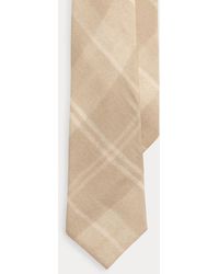 Ralph Lauren - Plaid Cashmere-Silk Tie - Lyst